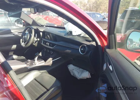 2018 Alfa Romeo Stelvio Ti Sport Awd from USA, damaged, VIN ZASFAKNNXJ7B67490